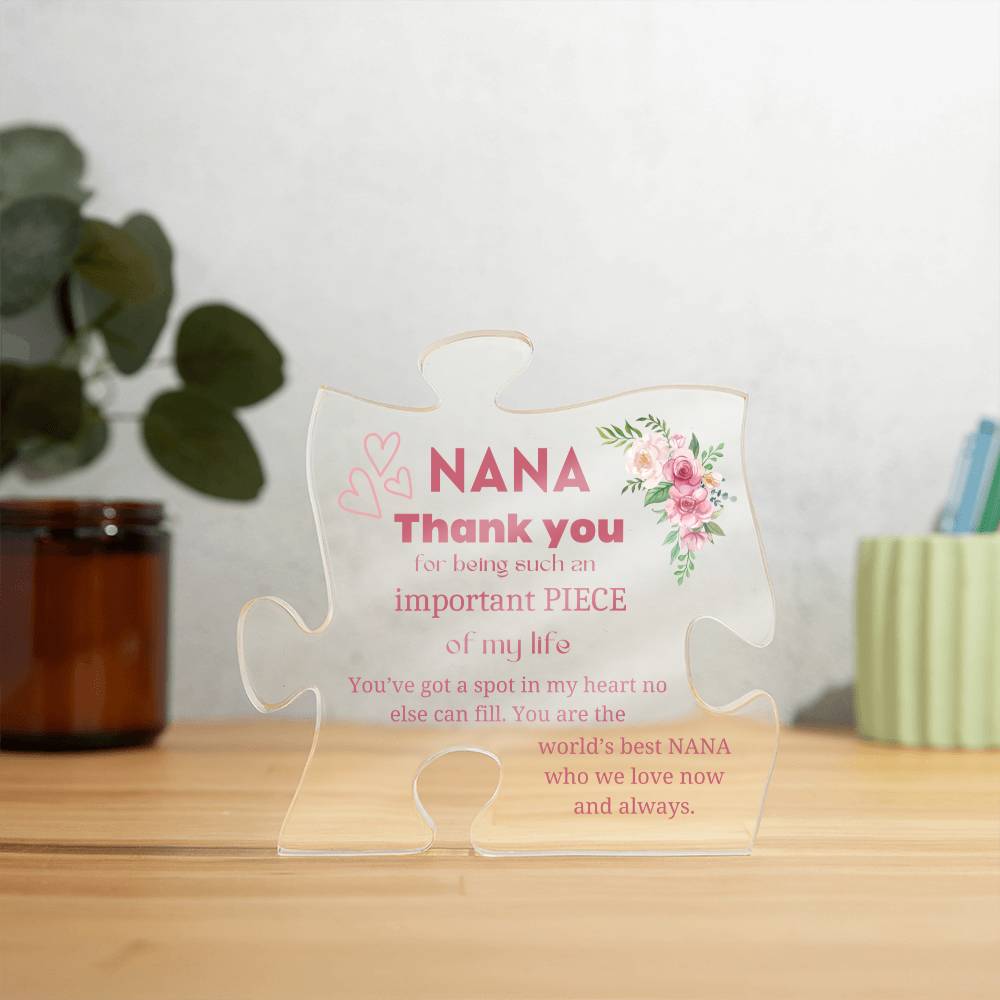 Nana | Puzzle Piece Acrylic | Christmas gift for Nana